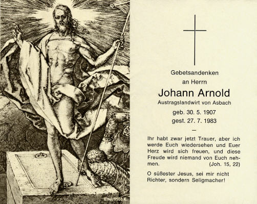 Familie Arnold Asbach