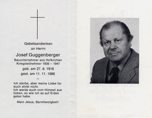 Sepp Guggenberger Hofkirchen