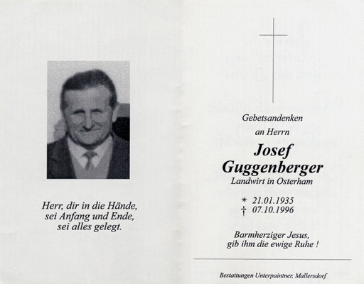 Familie Guggenberger Osterham