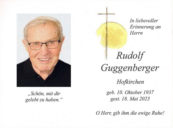 Familie Guggenberger Rudolf Hofkirchen