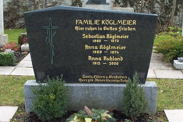 Familie Köglmeier - Ruhland Hofkirchen