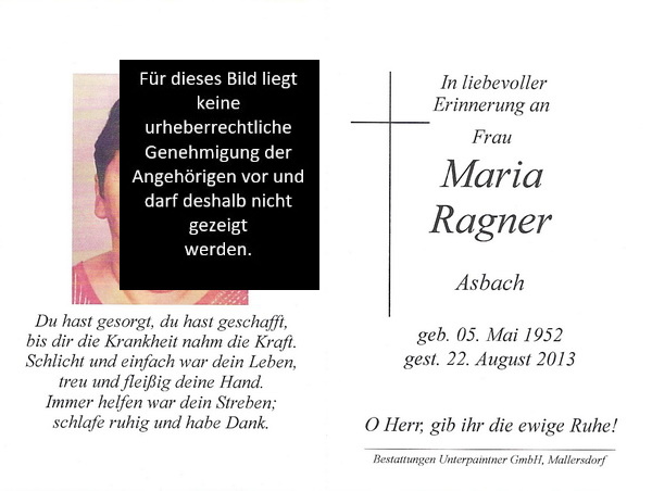 Maria Ragner Asbach