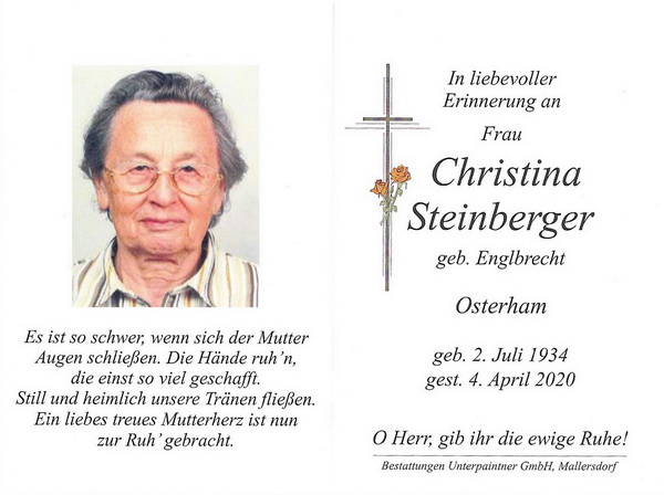 Familie Steinberger Osterham