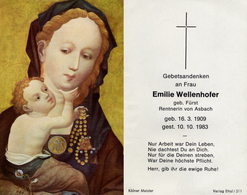 Emilie Wellenhofer Asbach