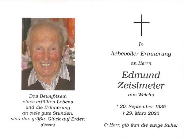 Familie Zeislmeier Edmund Weichs