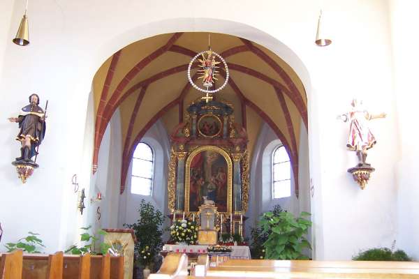 Filialkirche St. Jakobus in Gnzkofen.