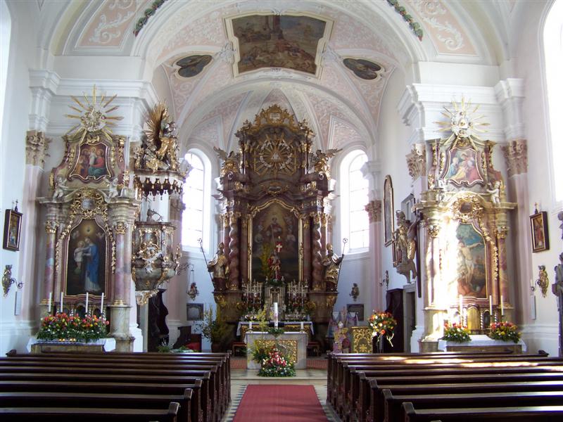 Pfarrkirche St. Laurentius Alteglofsheim.